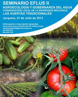 Se celebra en jorquera el Seminario EFLUS II de agroecología y gobernanza del agua